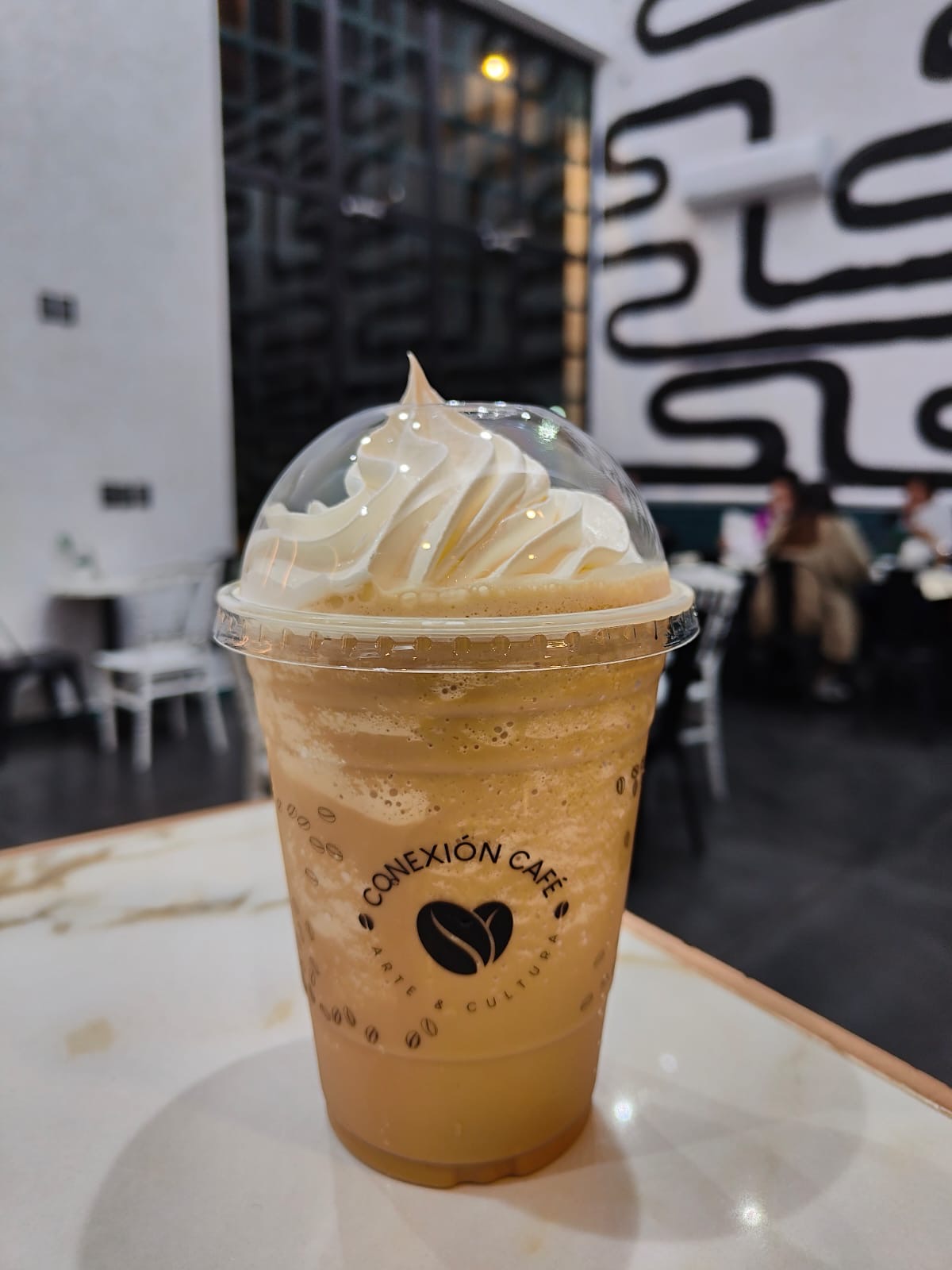 Capuccino frappe